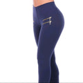 Leggings Sculpt Fit con Cierres Decorativos