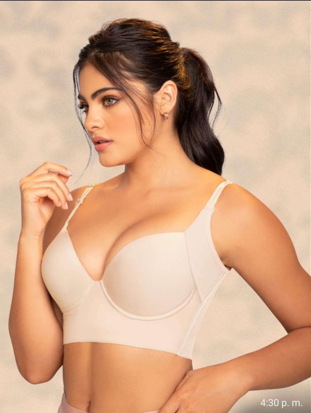 Brasier Moldeador Invisible de Alta Cobertura